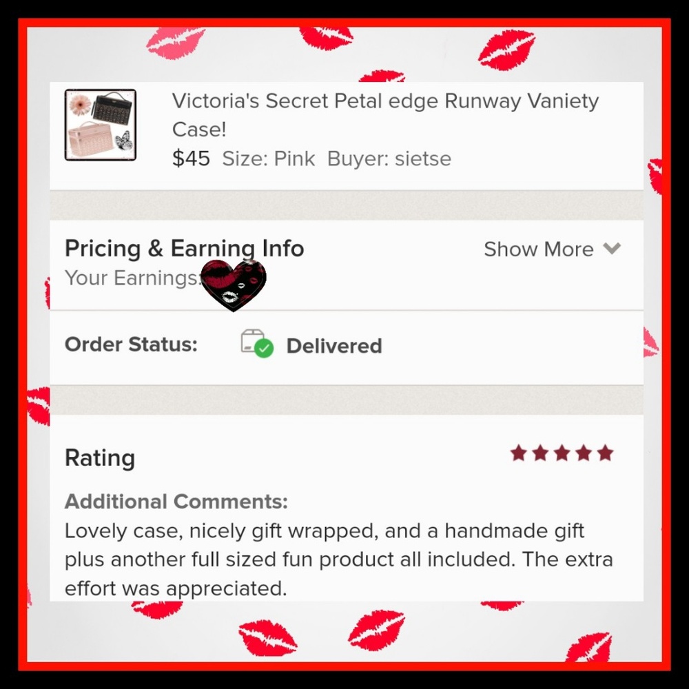 5 ⭐ Rated! Victoria's Secret Vanity Cases ❤️ - Picture 3 of 3
